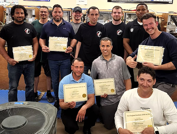 New England Institute of HVAC Graduates